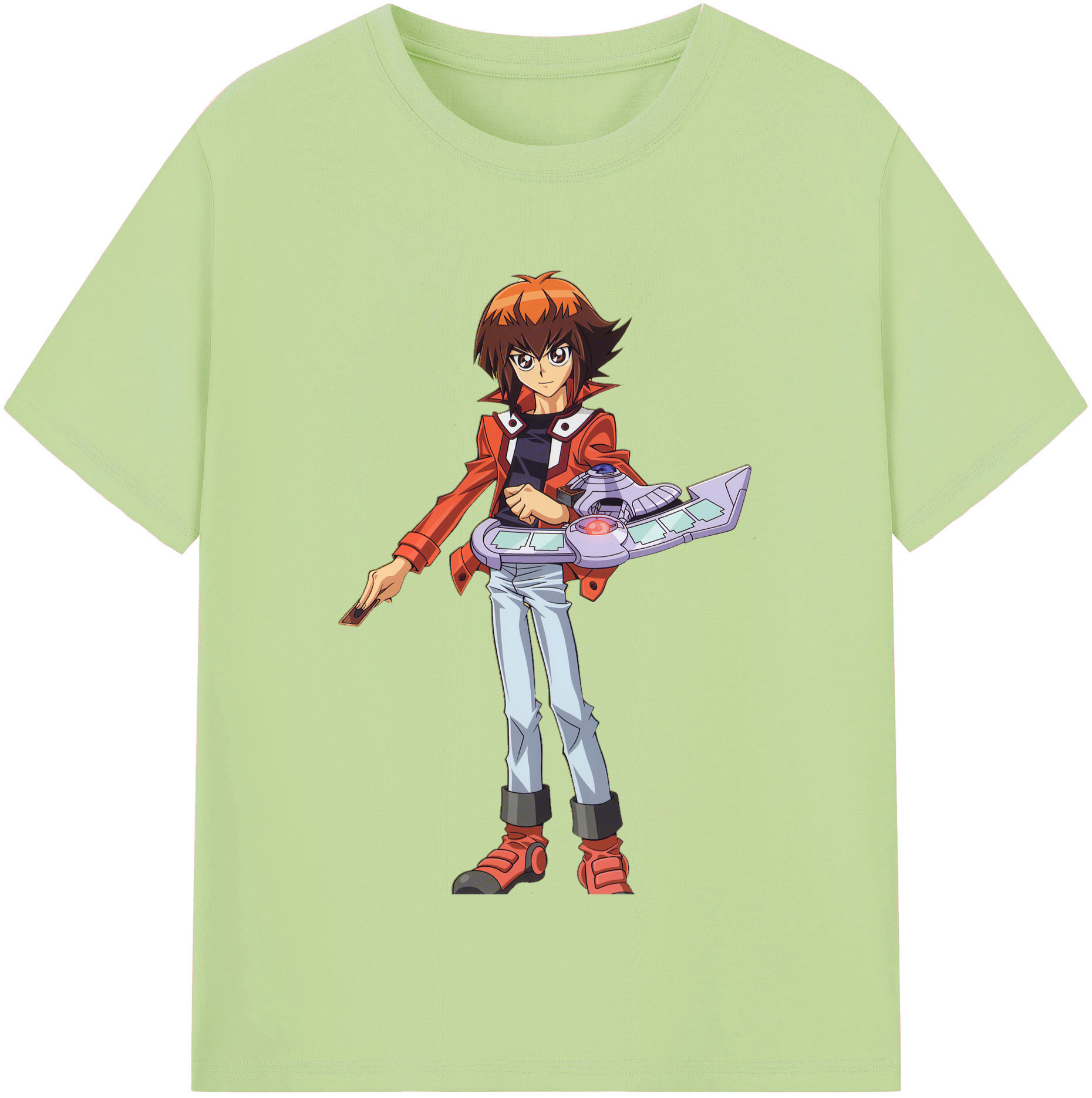 （画像用） 遊☆戯☆王 Yu-Gi-Oh! 綿100％半袖Tシャツ（フロントプリント）